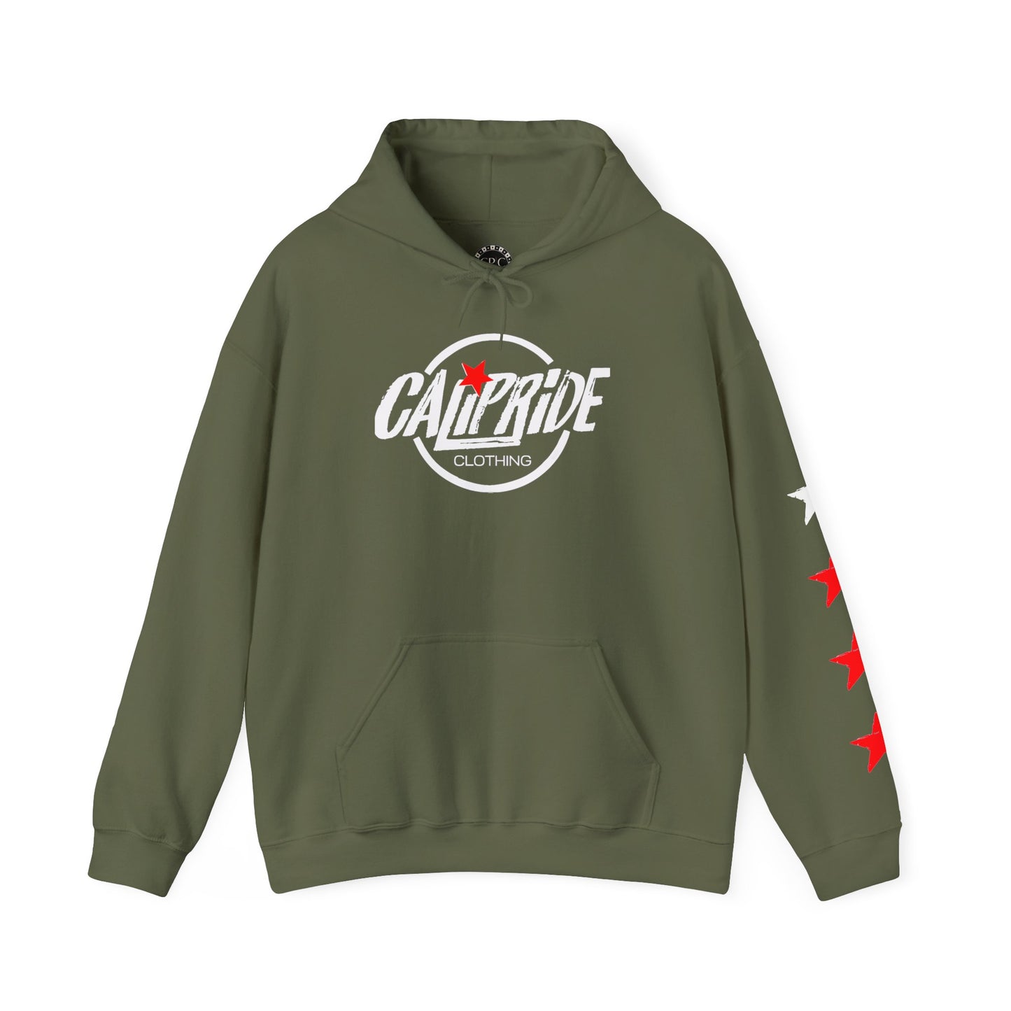 Skate & Surf Collection - Checkered Star Emblem Hoodie, multiple colors | CaliPride Clothing
