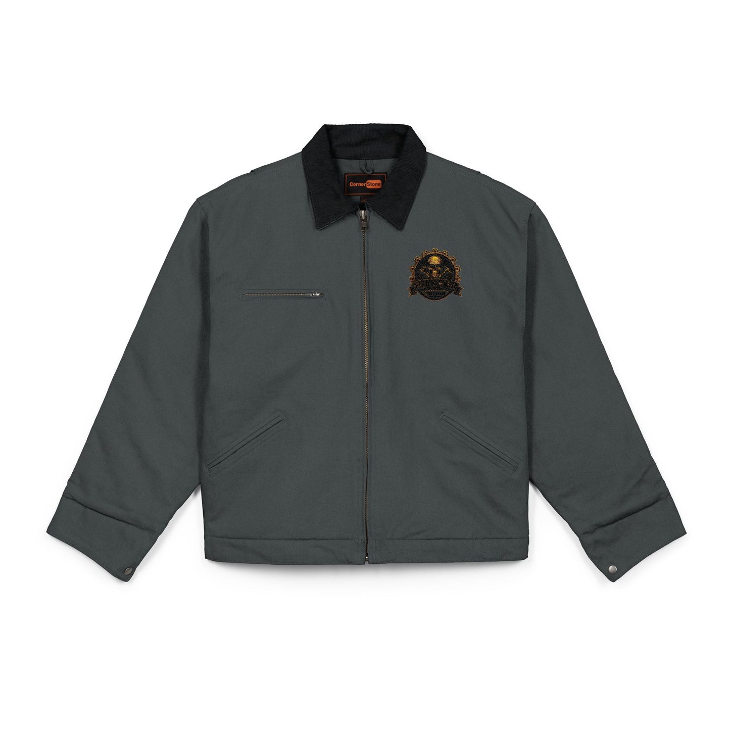 Pacific Works Collection - Heavyweight Duck Cloth Jacket w/ Corduroy Collar - CaliPride Clothing