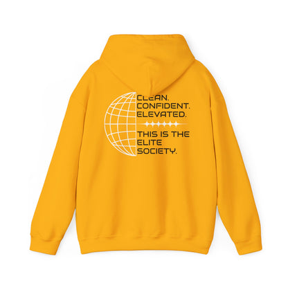 The Elite Collection - Elite Society, Founder's Signature No. 1, Globe Theory, Premium Hoodie - CaliPride Clothing