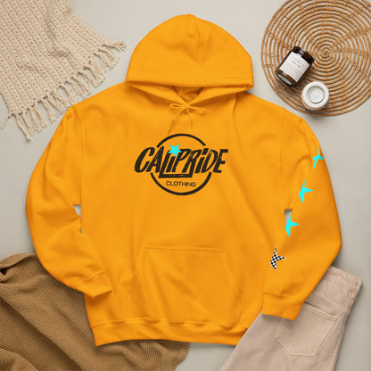 Urban Underground Collection | West Coast Vibe series - Graphic & Stars Hoodie - CaliPride Clothing