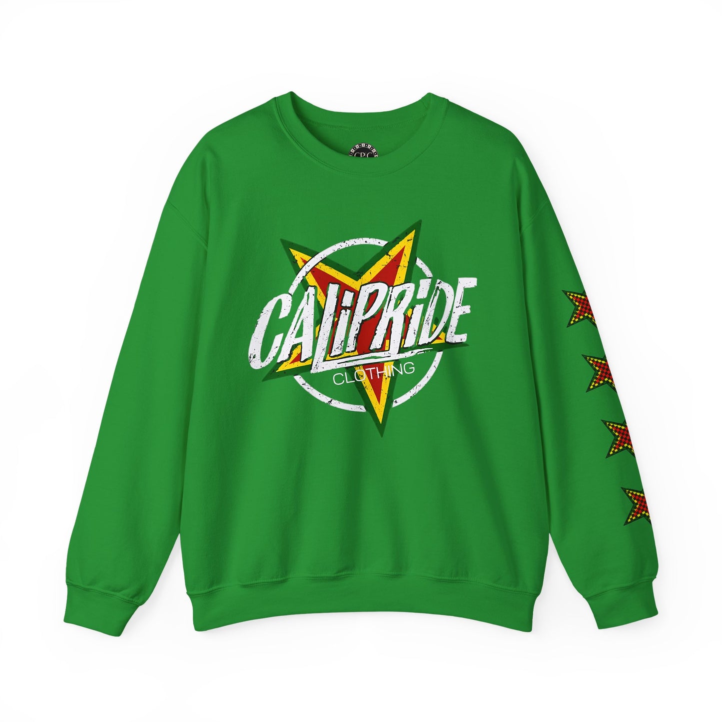 Skate & Surf Collection - Island Vibe Retro Star Graphic Sweatshirt | CaliPride Clothing