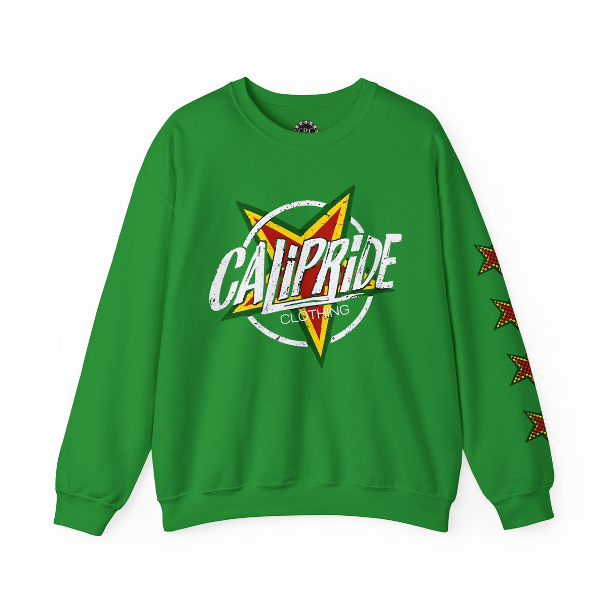 Skate & Surf Collection - Island Vibe Retro Star Graphic Sweatshirt | CaliPride Clothing