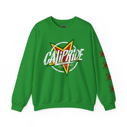 Skate & Surf Collection - Island Vibe Retro Star Graphic Sweatshirt | CaliPride Clothing