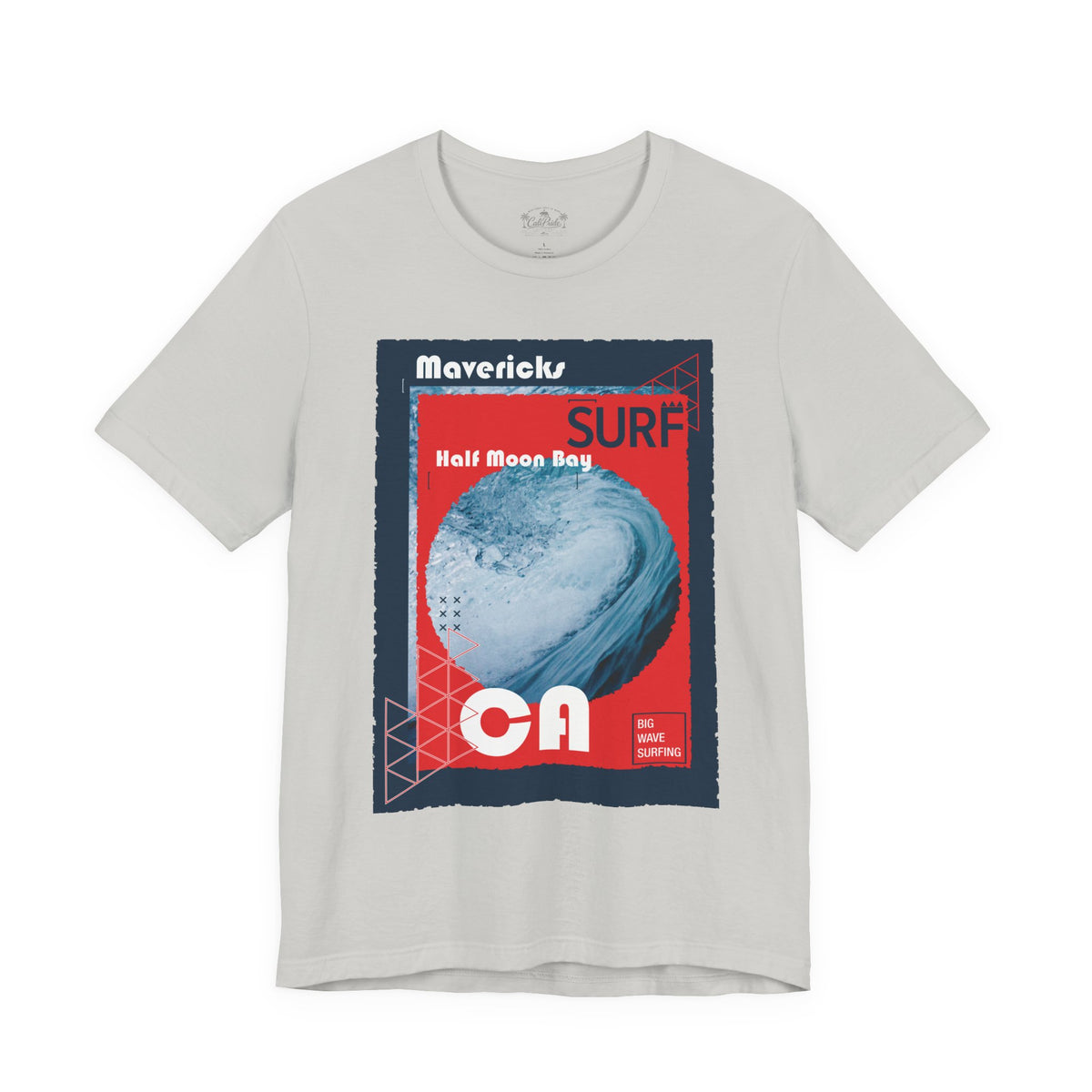 Surf & Beach Collection - Mavericks in Half Moon Bay, Graphic T-Shirt - CaliPride Clothing