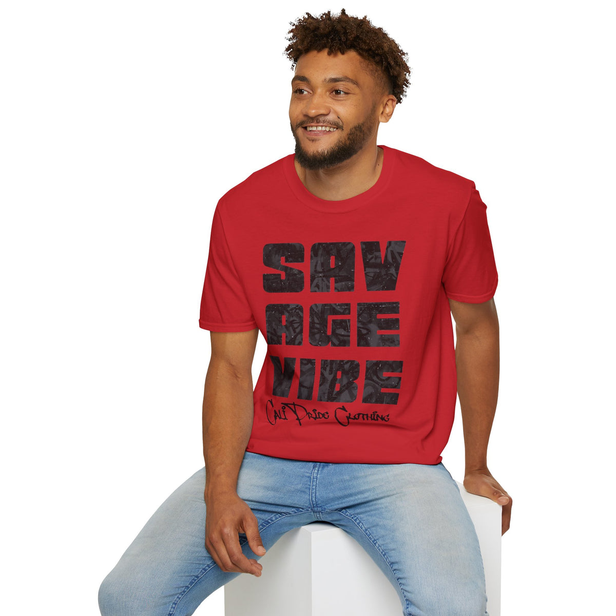 Urban Underground Collection - Savage Vibe Graffiti Block Series, Black & Grey logo — CaliPride Clothing