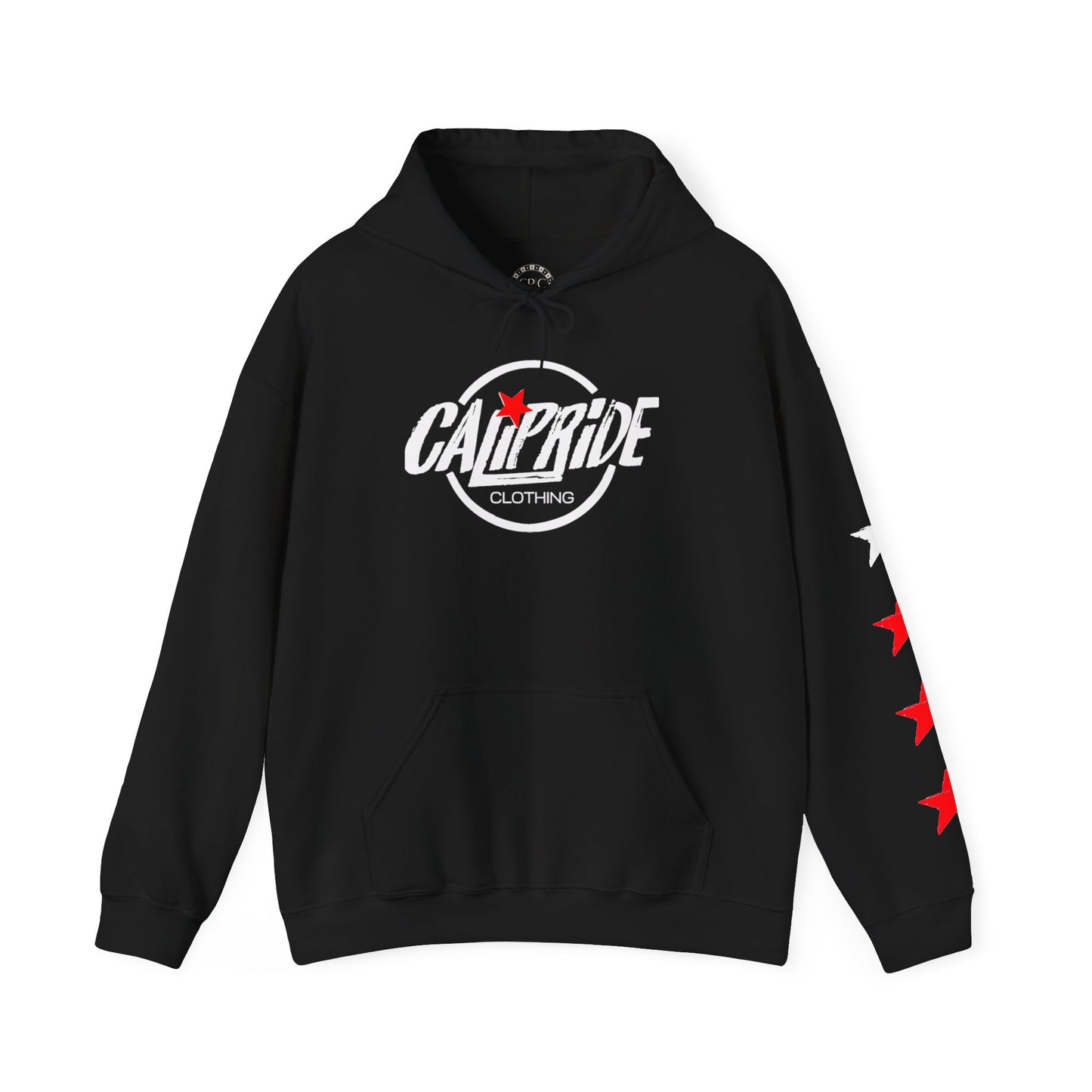 Skate & Surf Collection - Checkered Star Emblem Hoodie, multiple colors | CaliPride Clothing