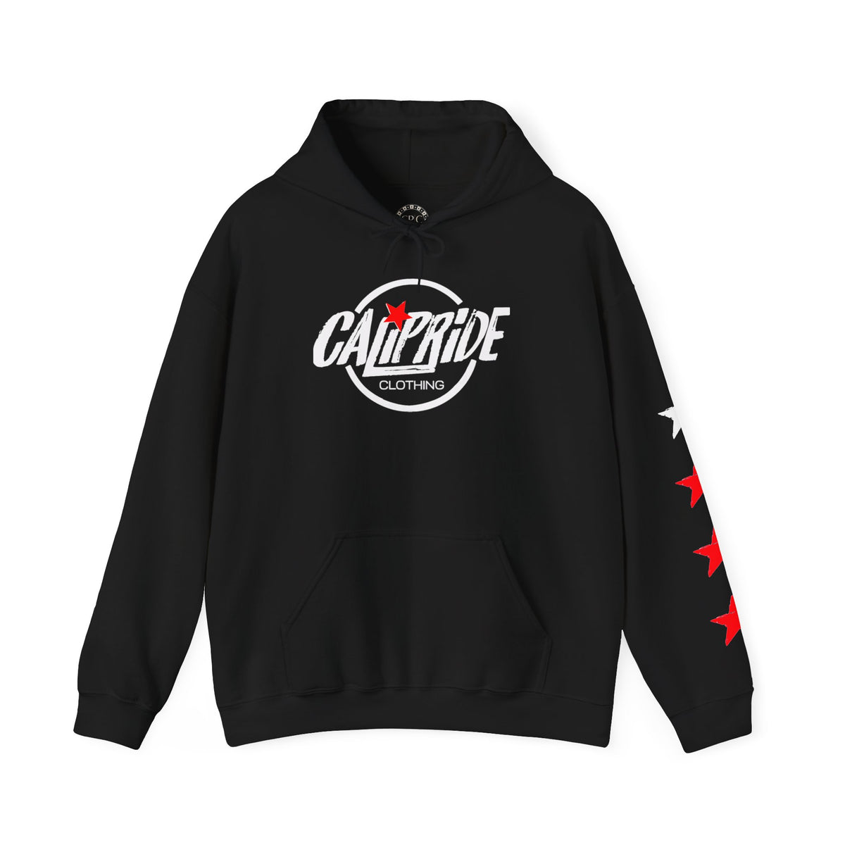 Skate & Surf Collection - Checkered Star Emblem Hoodie, multiple colors | CaliPride Clothing