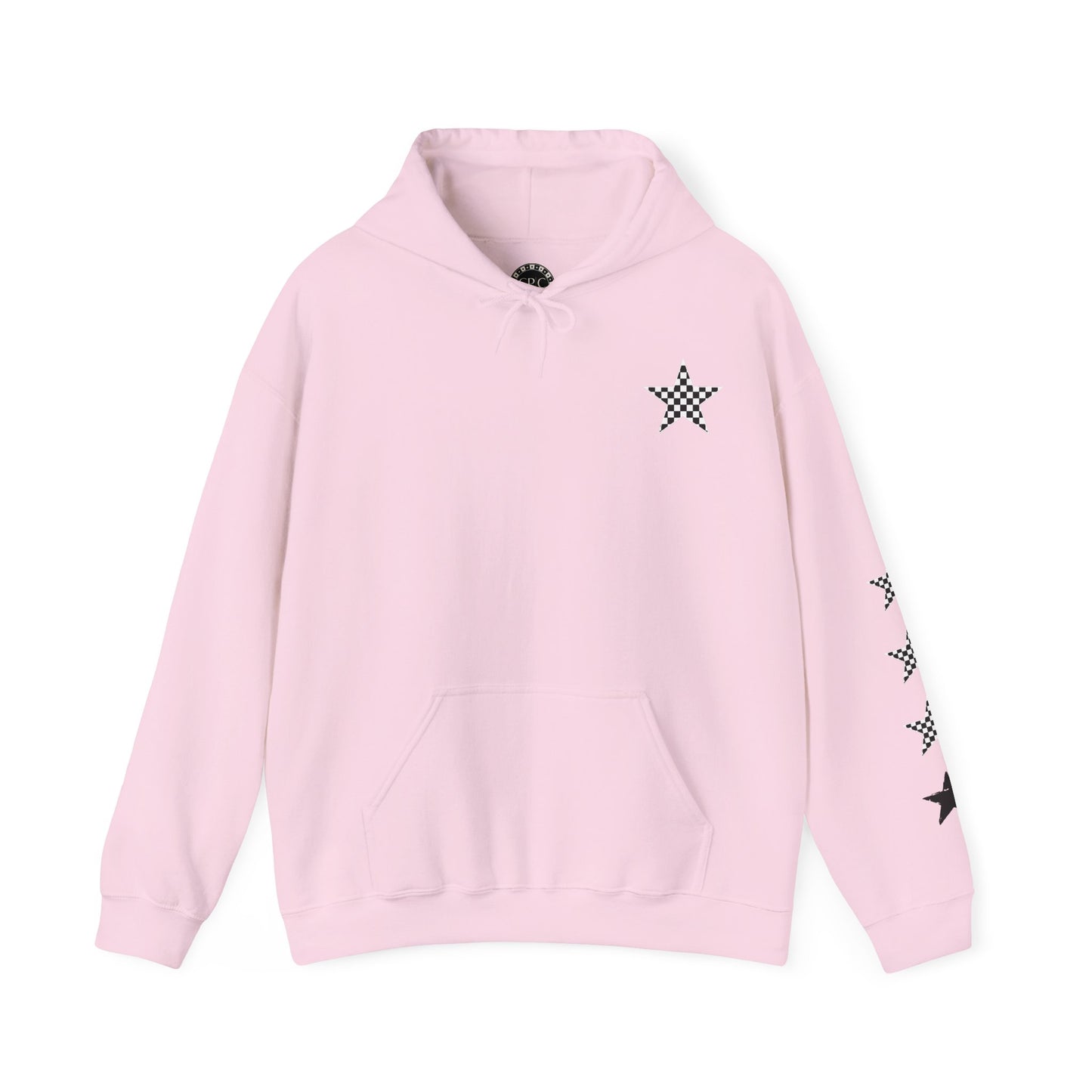 Urban Underground Collection | West Coast Vibe series - Checkered Sugar Skull & Stars Hoodie - CaliPride Clothing