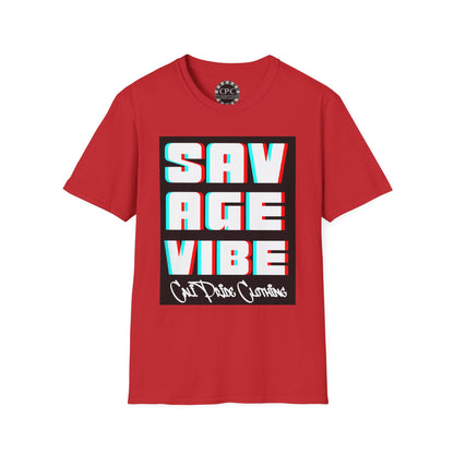 "Savage Vibe Graffiti Block" Series, 3D Anaglyph T Shirt — CaliPride Clothing
