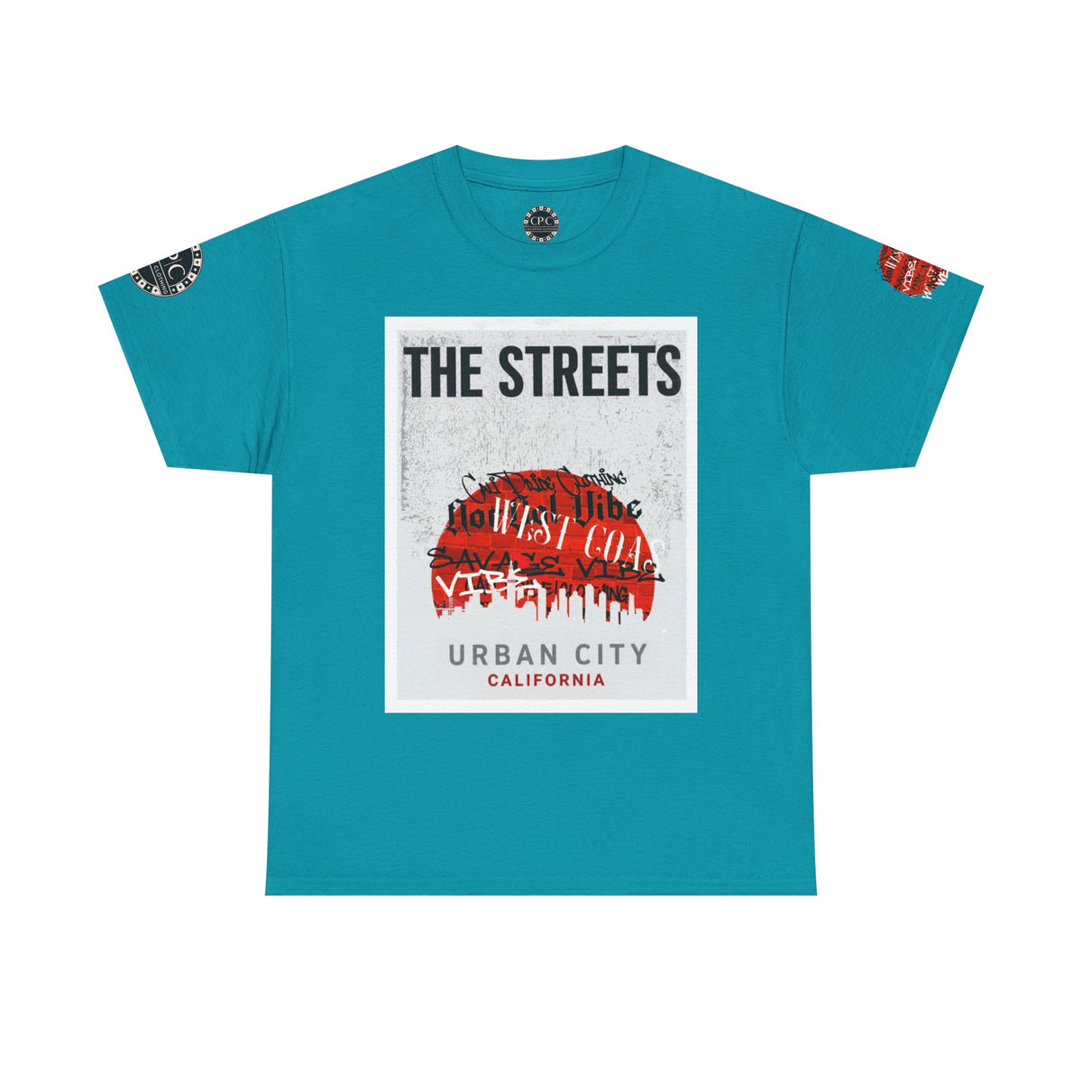 Urban Underground Collection - Skyline Series, "THE STREETS" Graphic T Shirt — CP|C Elite