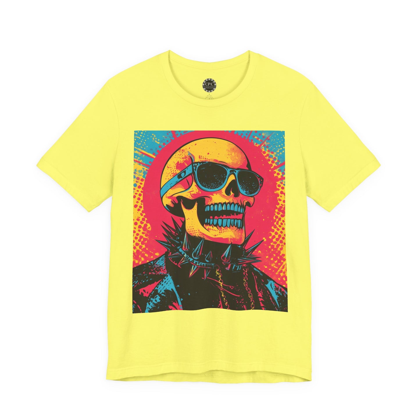 Punk Resurrected Collection - Blue Toothed Punk, Retro Graphic T - Shirt - CaliPride Clothing