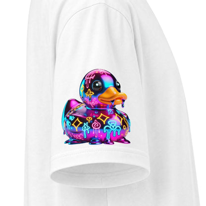Urban Underground Collection - Neon Drip, Rub'a Ducky, Graphic 4-way T Shirt - CaliPride Clothing