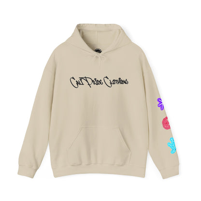 Skate & Surf Collection - Neon Skizzy Skater Graphic Hoodie, multiple colors | CaliPride Clothing