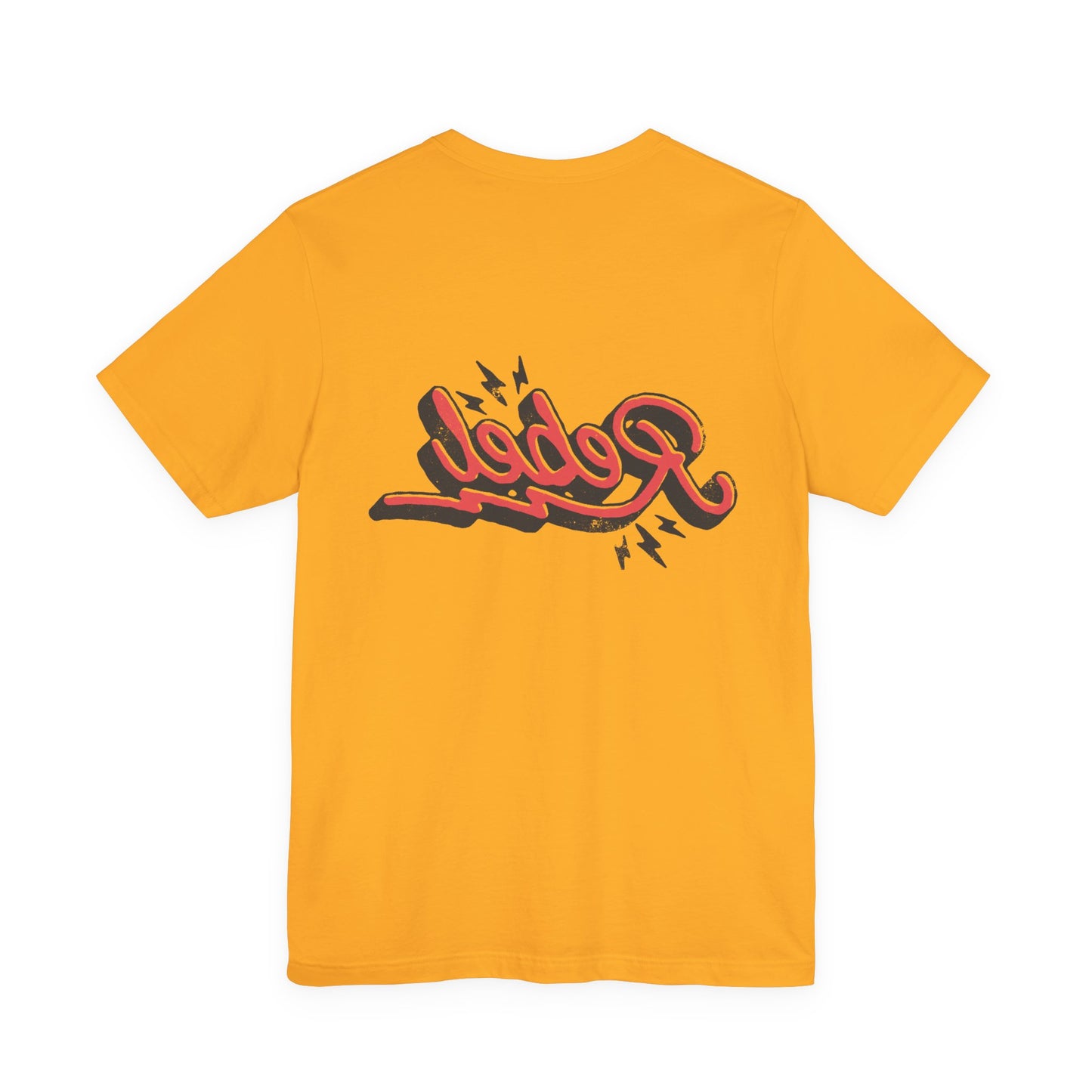Punk Resurrected Collection - "Rebel" in Reverse, Double sided Graphic T‑Shirt - CaliPride Clothing