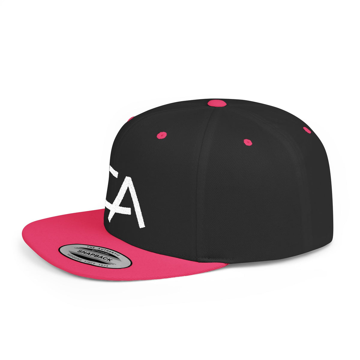 Urban Underground Collection - "CA" California, Embroidered Snapback Flat bill hat - CaliPride Clothing