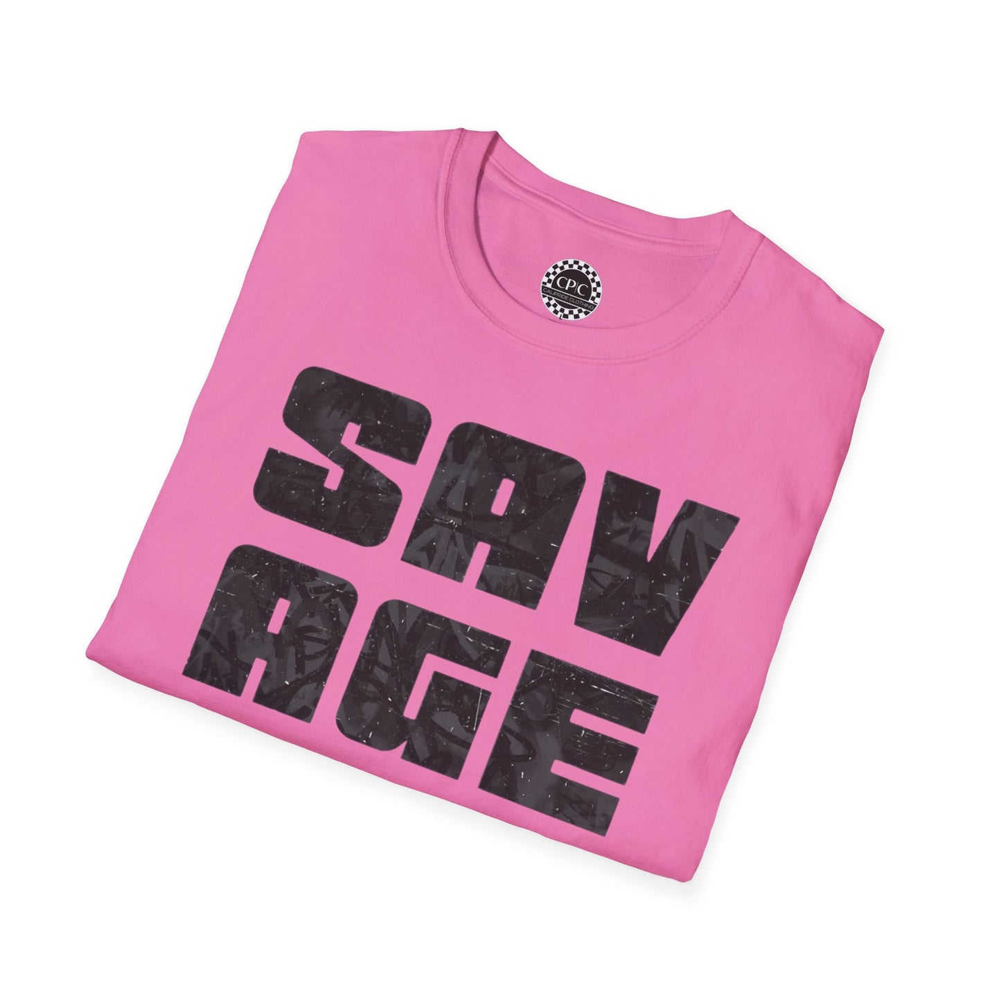 Urban Underground Collection | Savage Vibe Graffiti Block Series - Monochrome gray - CaliPride Clothing