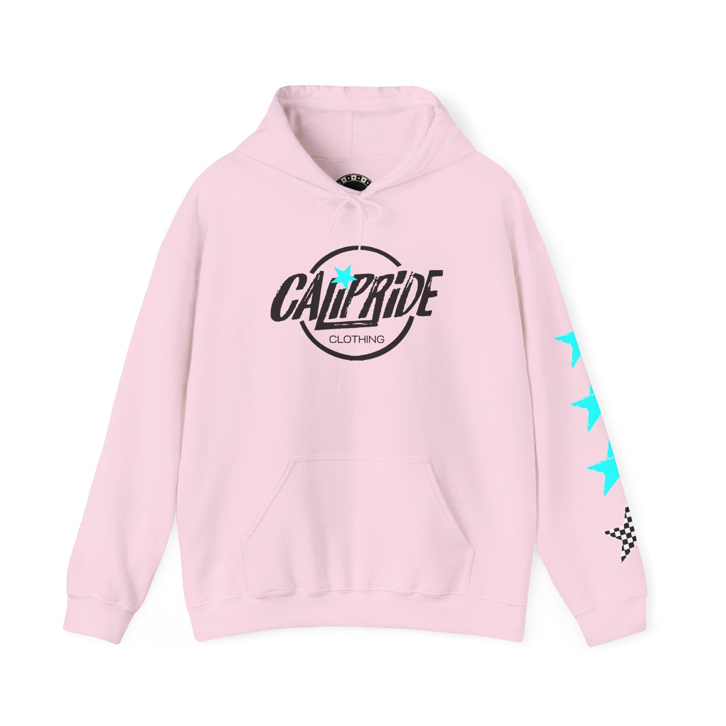 'West Coast Vibe' Graphic Hoodie w Stars - Multiple colors | CaliPride Clothing
