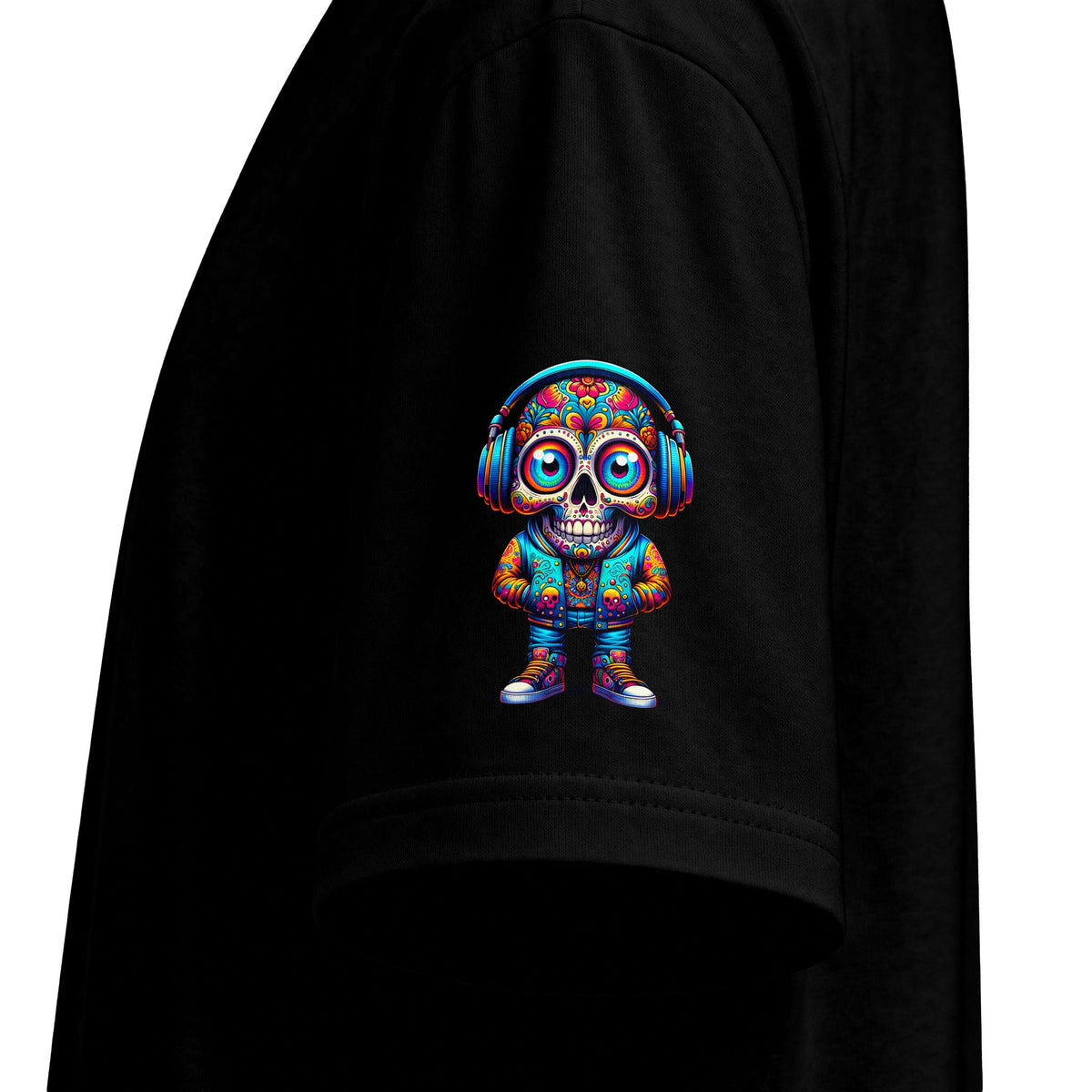 Urban Underground Collection - Neon Drip, Lil' Sugar, Graphic 4-way T Shirt - CaliPride Clothing