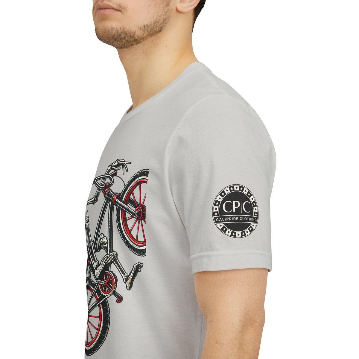 Skate & Surf Collection - Ride Til I Die, Skeleton Graphic T - Shirt - CaliPride Clothing