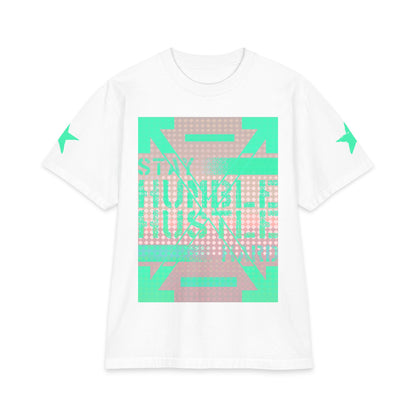 Urban Underground Collection - 'Stay Humble, Hustle Hard' double sided Rockstar Graphic T Shirt — CaliPride Clothing