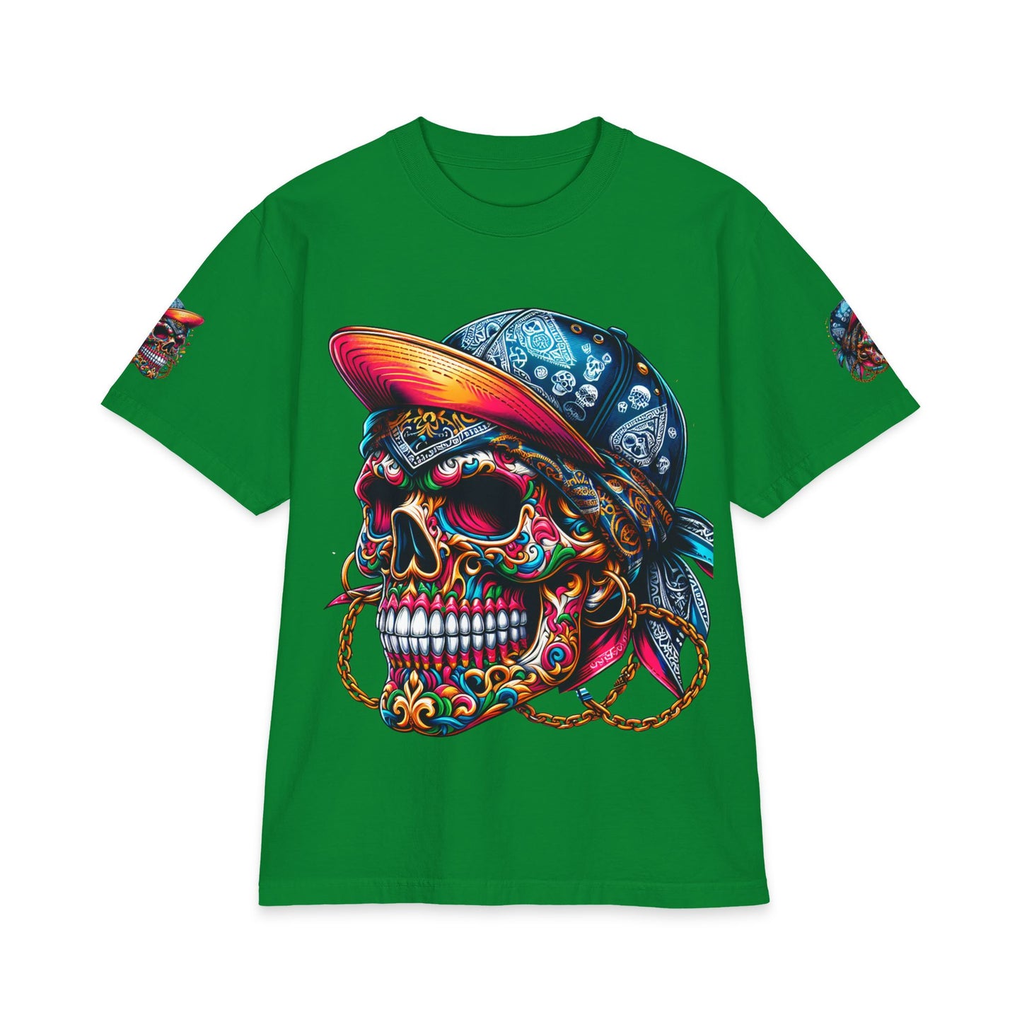 Urban Underground Collection - Neon Drip, Gangsta', Graphic 4-way T Shirt - CaliPride Clothing