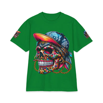 Urban Underground Collection - Neon Drip, Gangsta', Graphic 4-way T Shirt - CaliPride Clothing