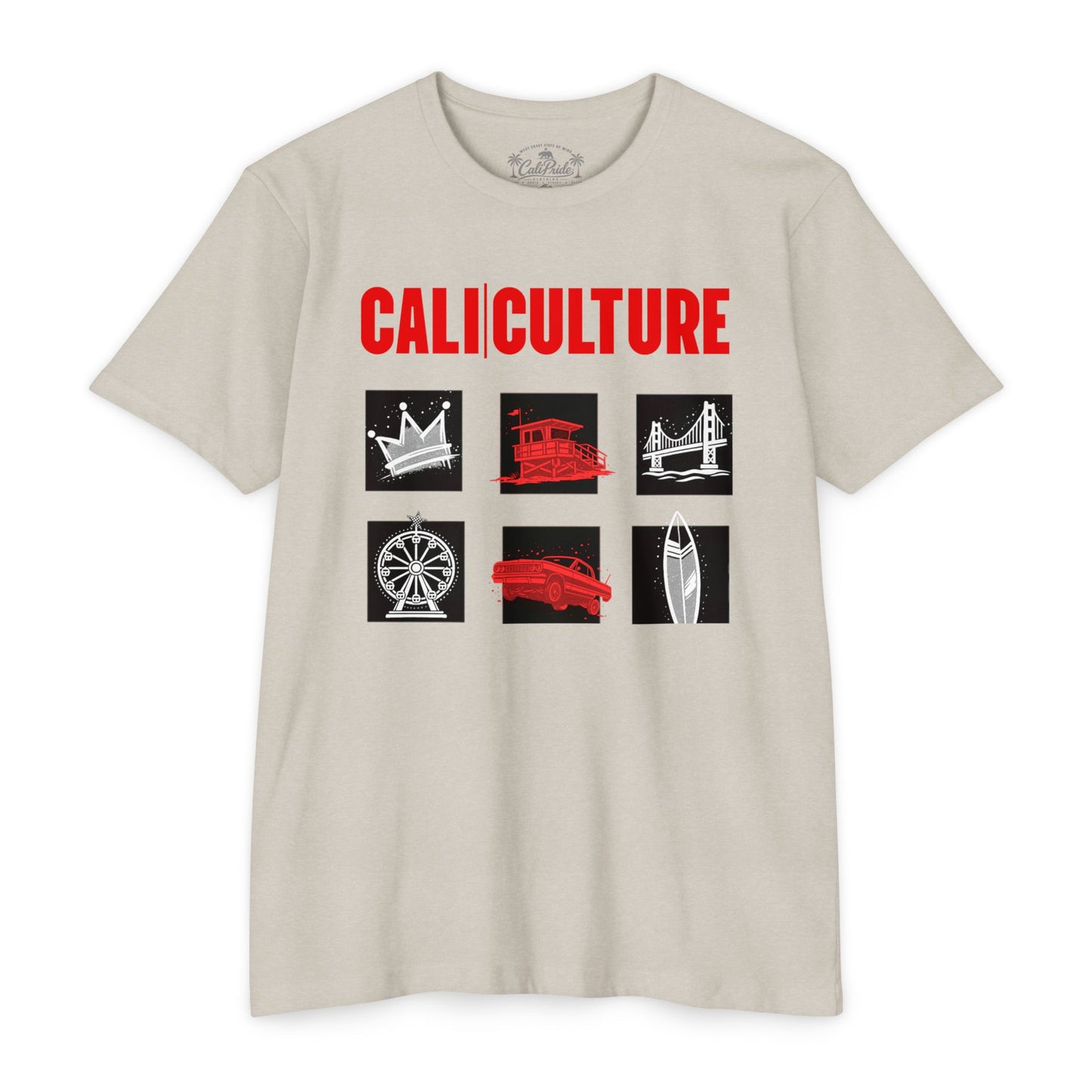 Urban Underground Collection - Cali|Culture Series, Icon stamps, Graphic T Shirt - CaliPride Clothing