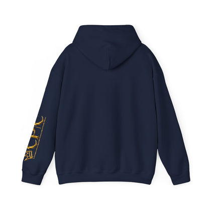 Urban Underground Collection | West Coast State of Mind series - Gold Drip Gangsta' Hoodie, Sugar Skull | CaliPride Clothing