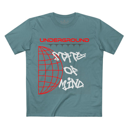Urban Underground Collection - Underground State of Mind, Graphic T Shirt — CaliPride Clothing