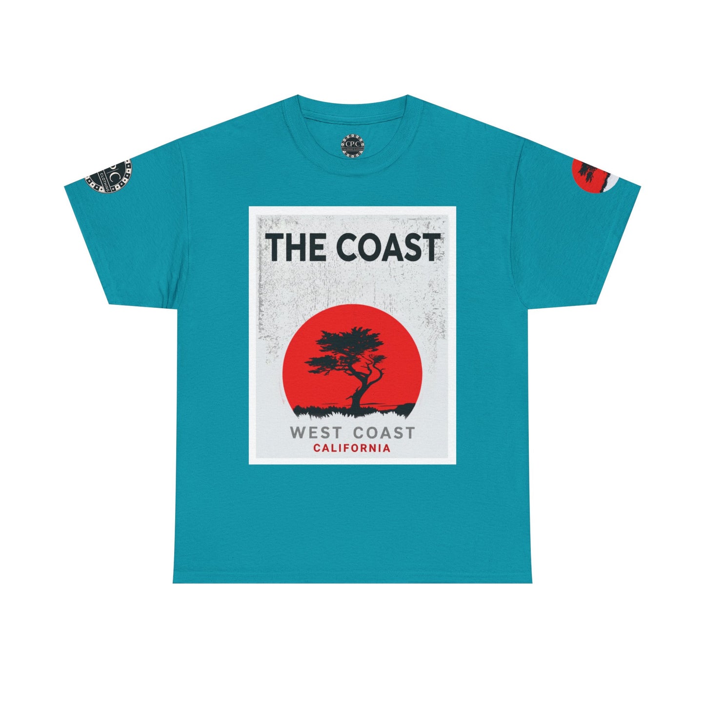 Urban Underground Collection - Skyline Series, "THE COAST" Graphic T Shirt — CP|C Elite