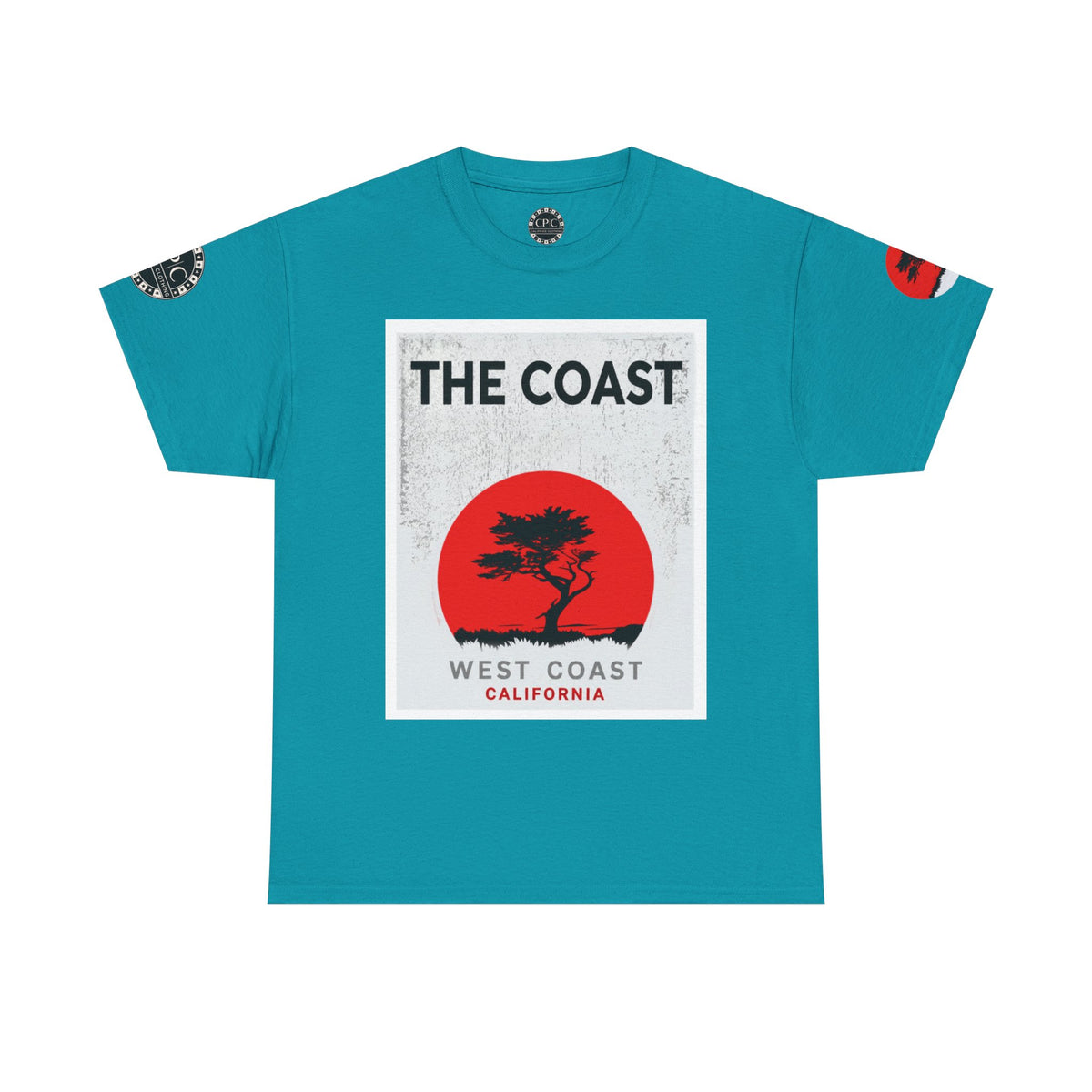 Urban Underground Collection - Skyline Series, "THE COAST" Graphic T Shirt — CP|C Elite