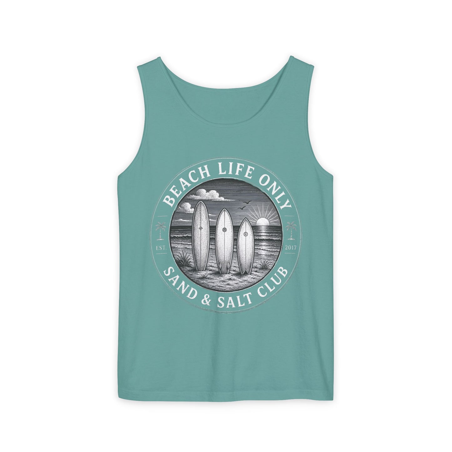Surf & Beach Collection | Ocean Vibes Series - Beach Life Only, Tank top - CaliPride Clothing