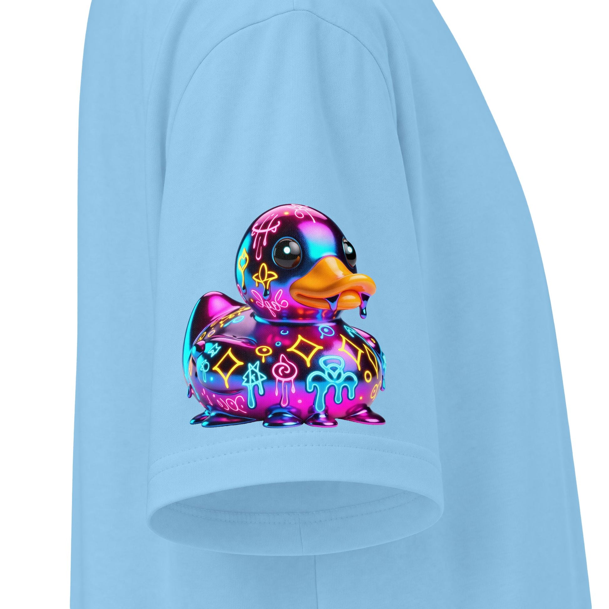Urban Underground Collection - Neon Drip, Rub'a Ducky, Graphic 4-way T Shirt - CaliPride Clothing