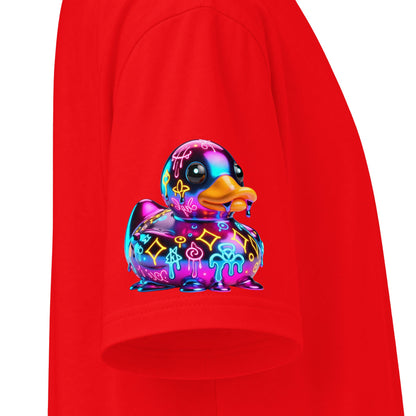 Urban Underground Collection - Neon Drip, Rub'a Ducky, Graphic 4-way T Shirt - CaliPride Clothing