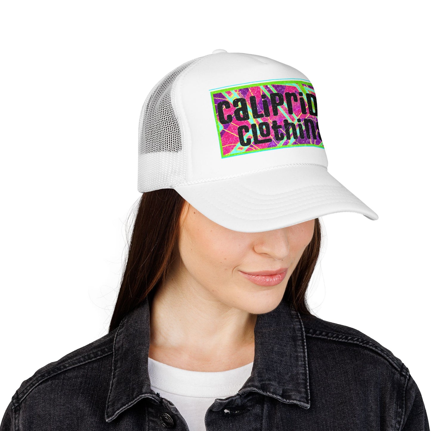 Surf & Beach Collection - Bold & Big Color Vibes, Calipride Clothing Retro Foam Trucker Hat – DFT printing