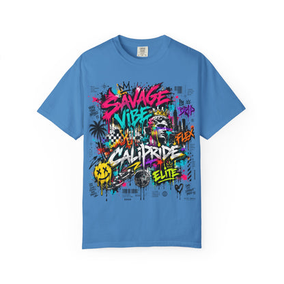 Urban Underground Collection - Savage Vibe, Old School Bang, Graphic T-Shirt - CaliPride Clothing