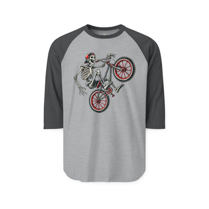 Skate & Surf Raglan Collection - Ride Til' I Die, Graphic Raglan Tee — CaliPride Clothing