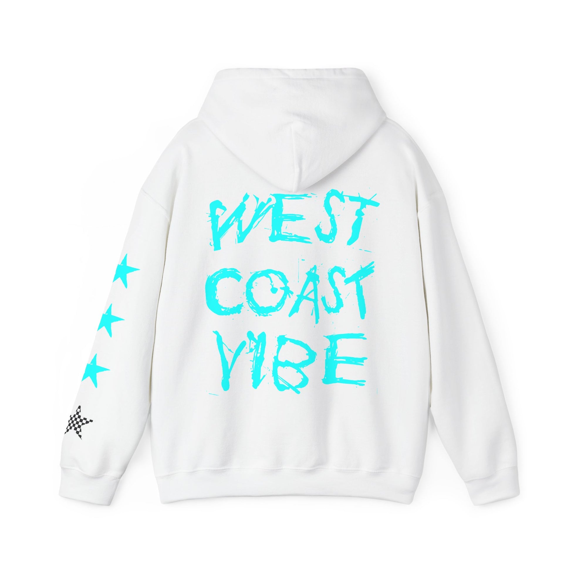 Urban Underground Collection | West Coast Vibe series - Graphic & Stars Hoodie - CaliPride Clothing