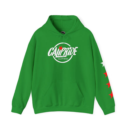 Skate & Surf Collection - Checkered Star Emblem Hoodie, multiple colors | CaliPride Clothing