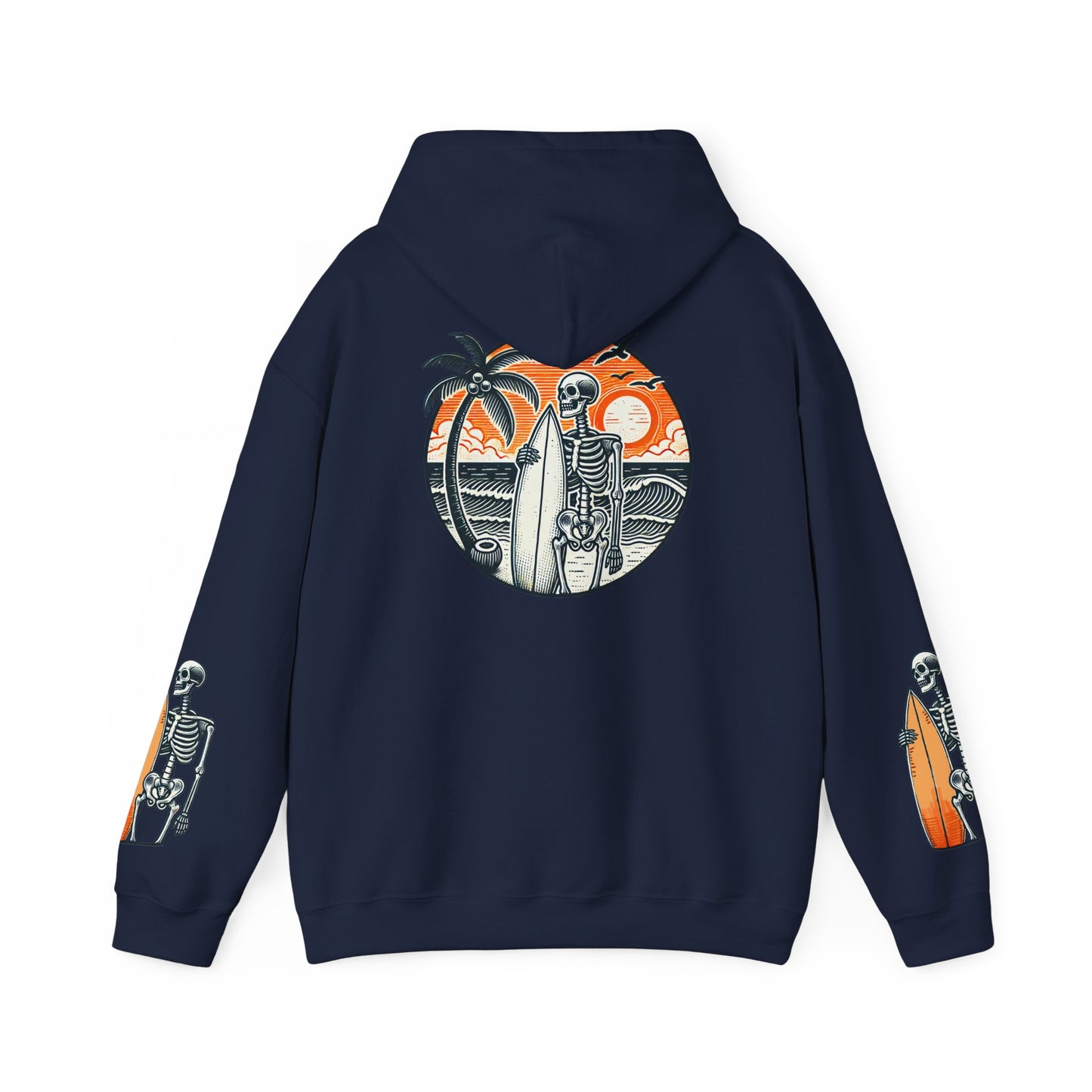 Surf & Beach Collection - Even After Death, I Ride, Premium Hoodie - CaliPride Clothing