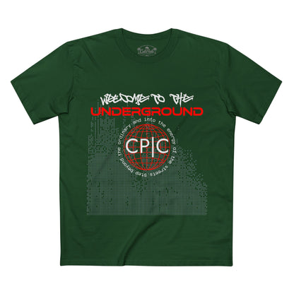 Urban Underground Collection - Welcome to the Underground, Graphic T Shirt — CaliPride Clothing