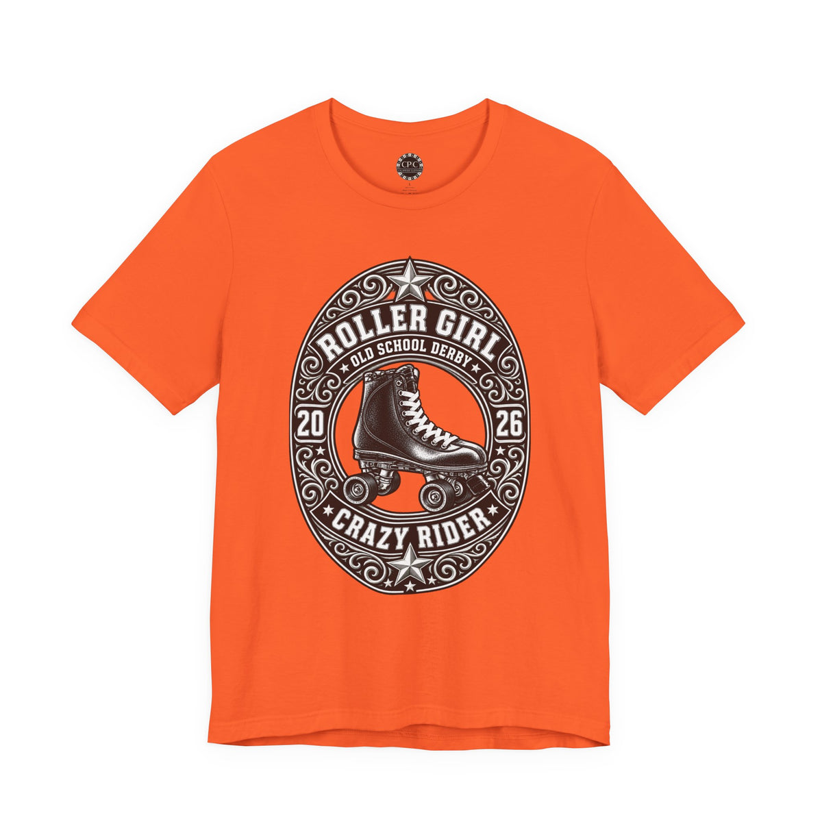Punk Resurrected Collection - Roller Girl Crazy Rider, Graphic T-shirt | CaliPride Clothing