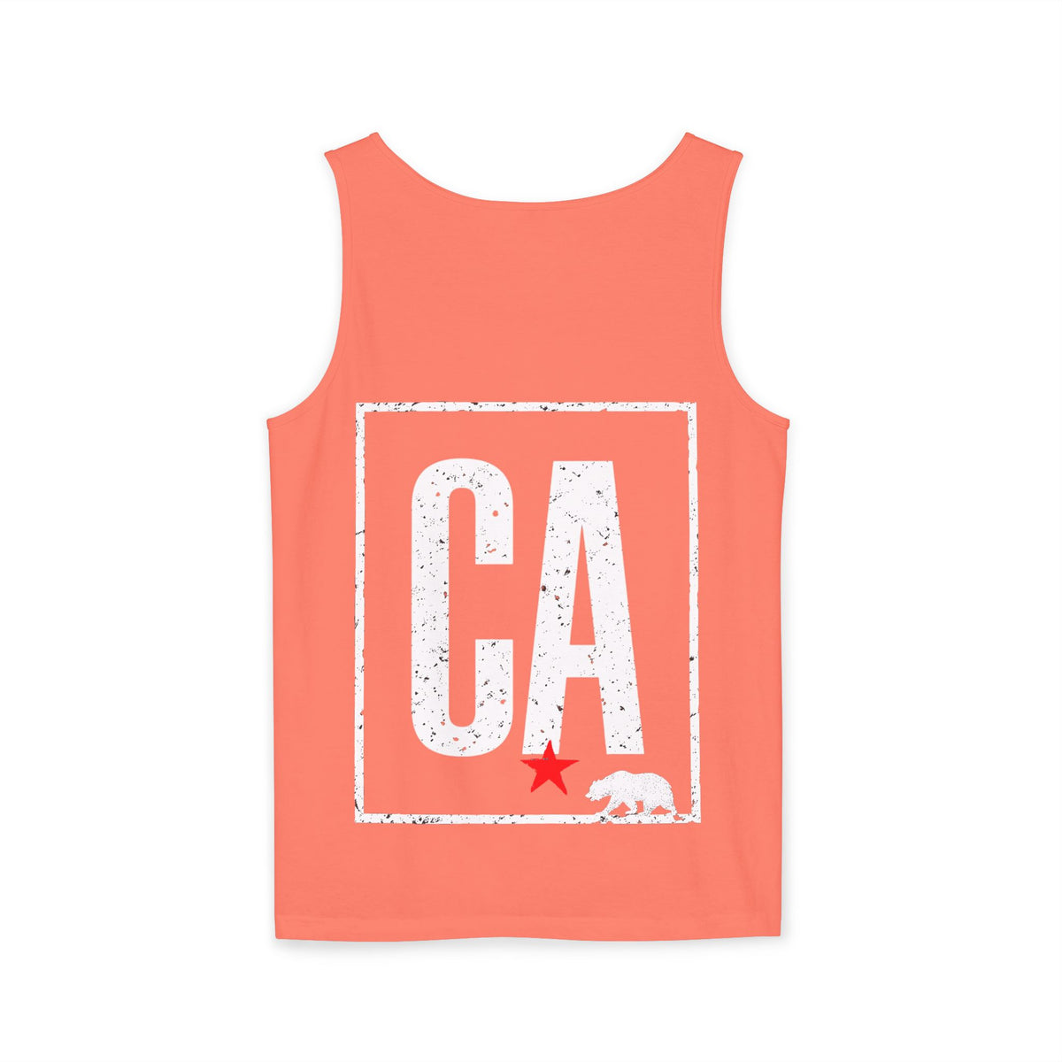 Surf & Beach Collection - CA State Bear, Tank Top | CaliPride Clothing