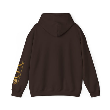 Urban Underground Collection | West Coast State of Mind series - Gold Drip Gangsta' Hoodie, Sugar Skull | CaliPride Clothing