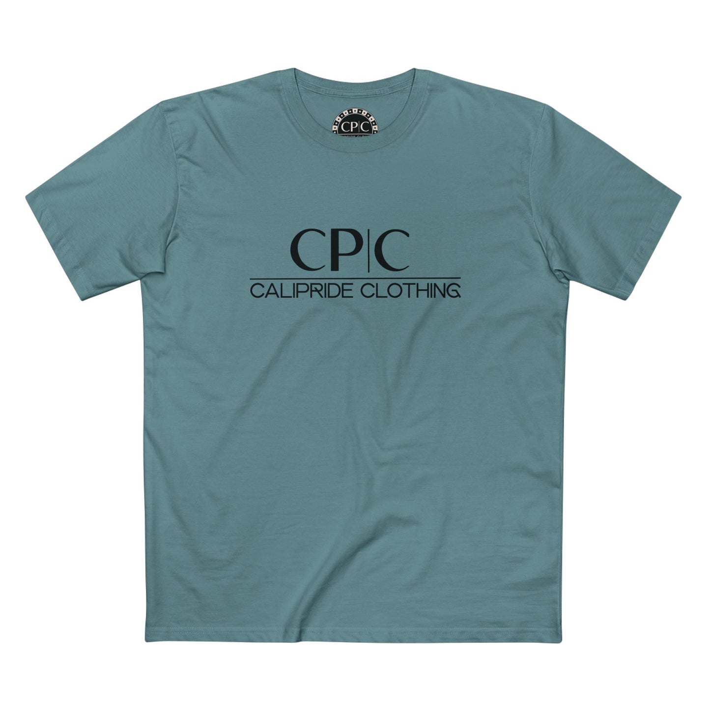 CP | C Elite branded T Shirt - CaliPride Clothing, black logo