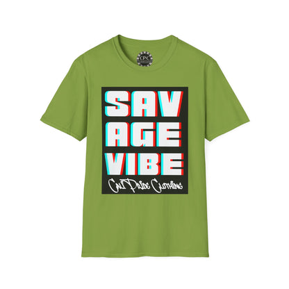 "Savage Vibe Graffiti Block" Series, 3D Anaglyph T Shirt — CaliPride Clothing