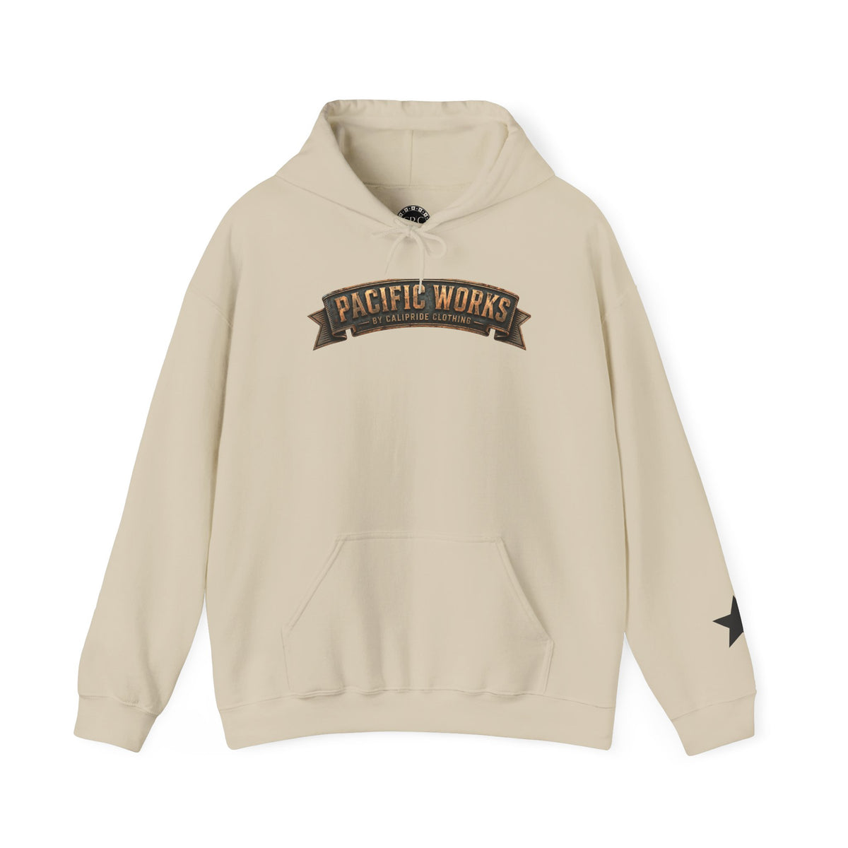 Pacific Works Collection — Signature Logo, Graphic Hoodie - CaliPride Clothing
