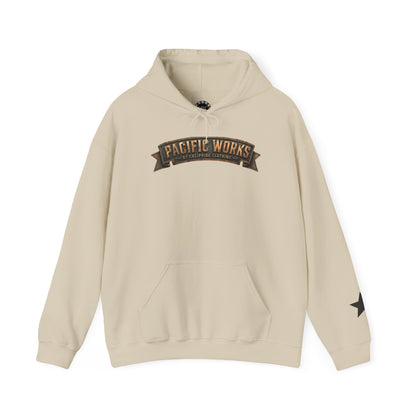 Pacific Works Collection — Signature Logo, Graphic Hoodie - CaliPride Clothing