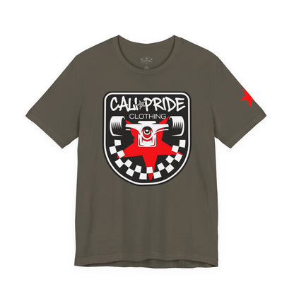 Copy of Concrete & Scars Skatewear Collection - Checkered Truck Emblem, Graphic T-Shirt — CaliPride Clothing