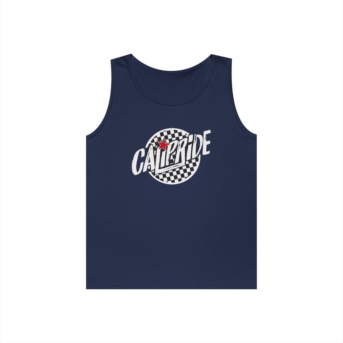 Skate & Surf Collection - CaliPride Checkered Logo, Tank Top - CaliPride Clothing
